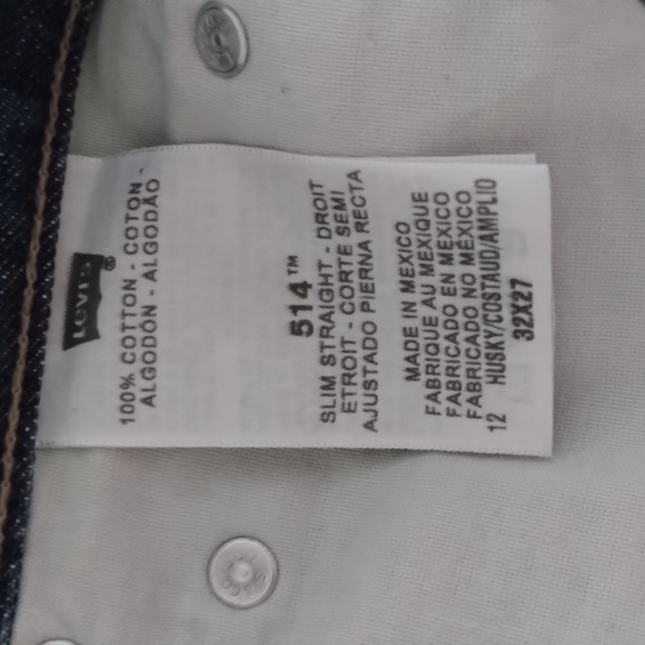 Levi's 32X27 514 - Picture 6 of 6